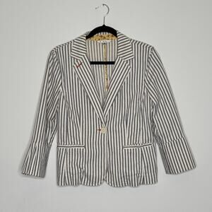 Cabi Striped Cotton Blazer Jacket – Style 7293